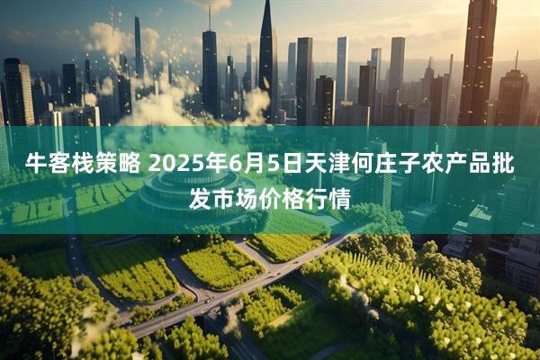 牛客栈策略 2025年6月5日天津何庄子农产品批发市场价格行情