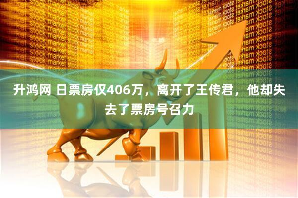 升鸿网 日票房仅406万，离开了王传君，他却失去了票房号召力